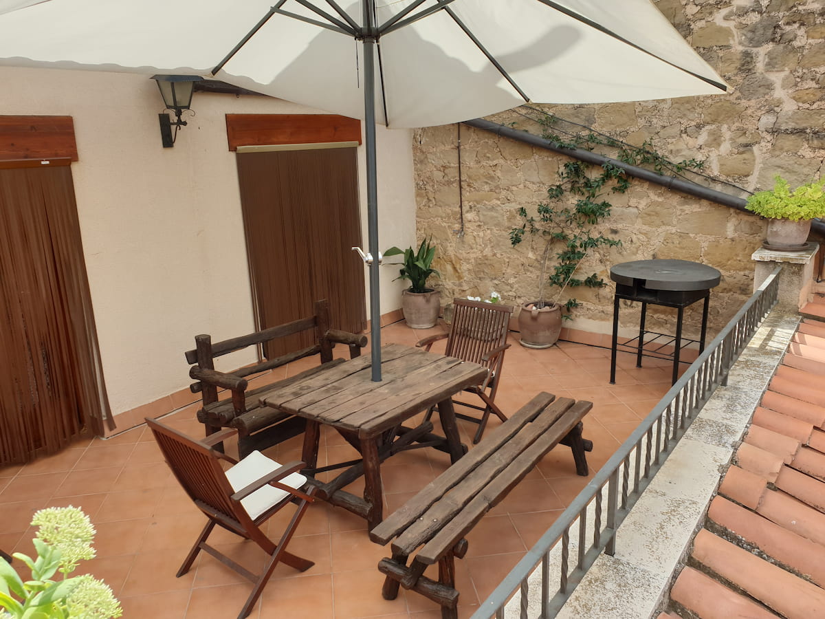 Cal Badat - Terraza con vistas